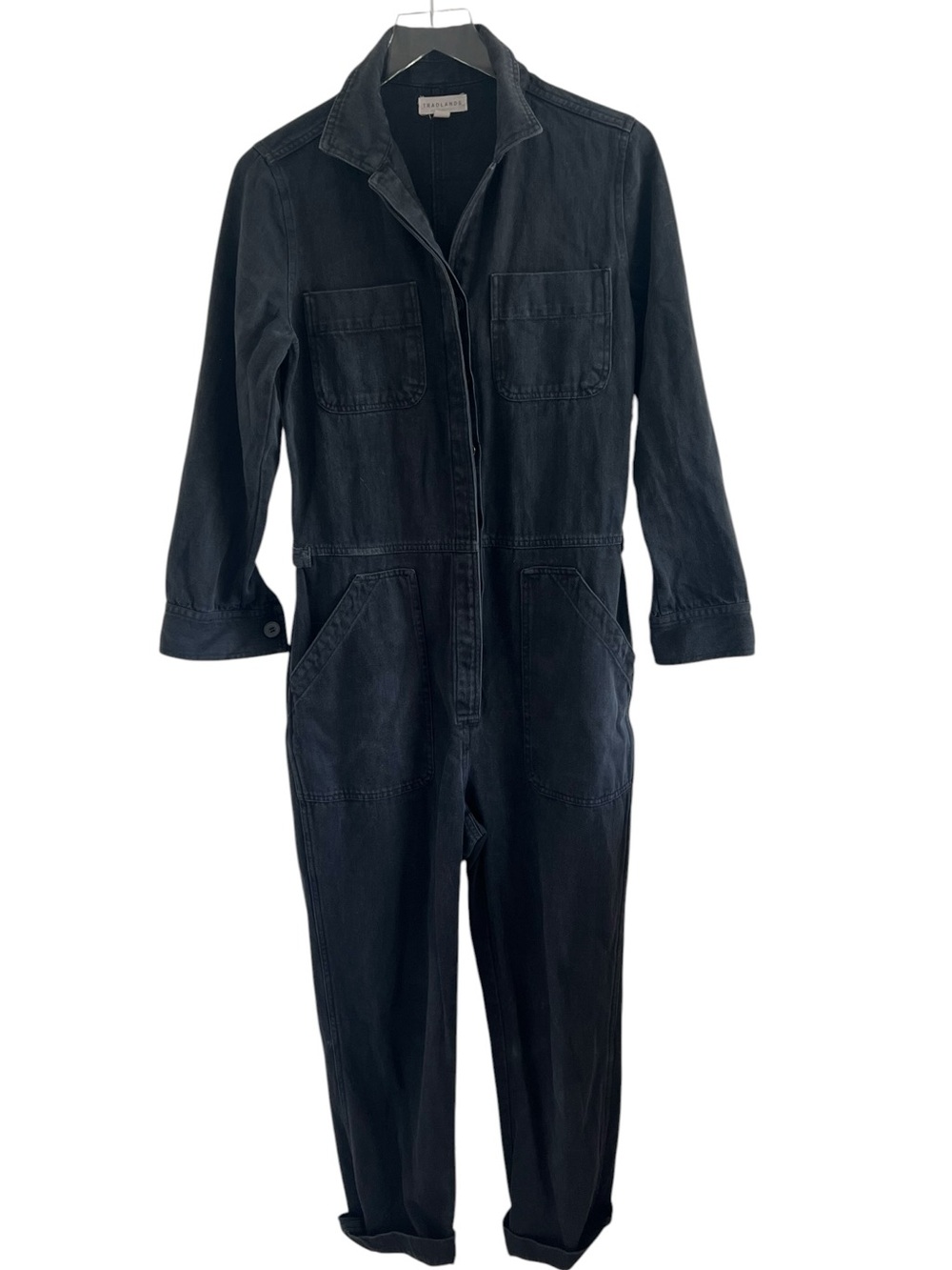 Tradlands Dark Indigo Utility Jumpsuit